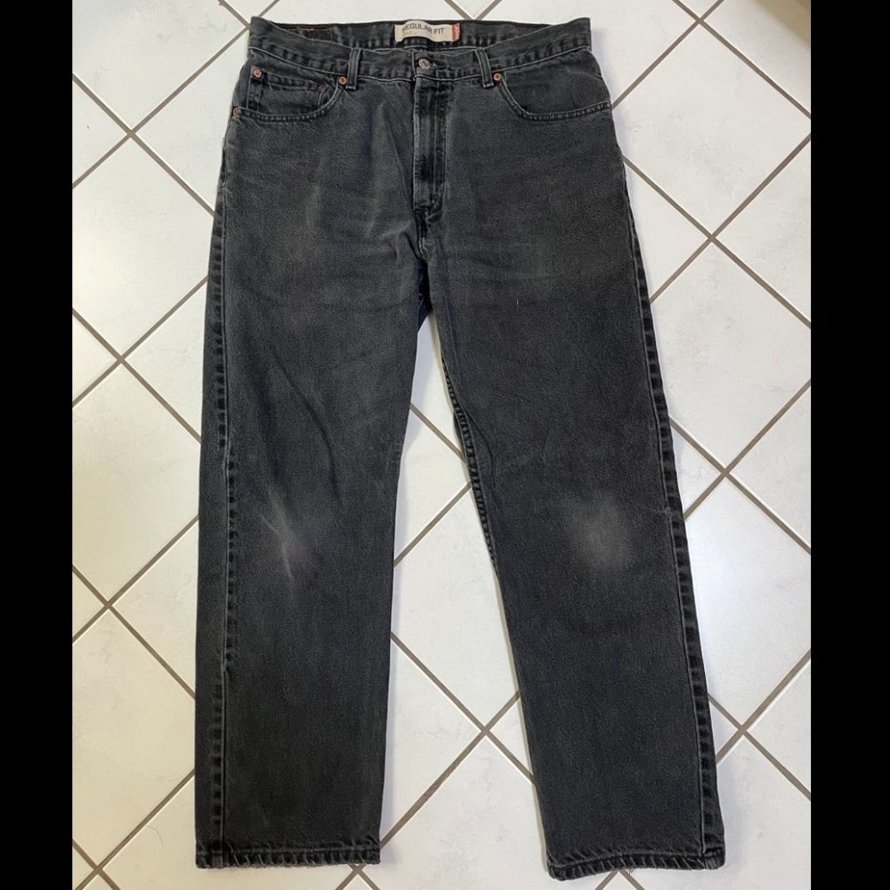 Vintage Levi's 505 Jeans - Black / W36 L30